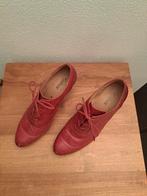 Gabor rode leren veterschoen op hak maat 6 maat 39 nieuwstaa, Ophalen of Verzenden, Nieuw, Rood