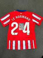Gesigneerd shirt Robin Le Normand, Atlético Madrid, Ophalen of Verzenden, Nieuw, Buitenlandse clubs, Shirt