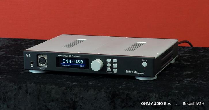 Bricasti M3, High End DAC met Streamer en Headphone Opties, Audio, Tv en Foto, Converters, Zo goed als nieuw, Ophalen of Verzenden