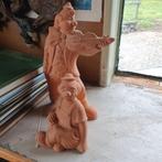 Prachtige terra cotta clowns 2x, Huis en Inrichting, Woonaccessoires | Overige, Ophalen of Verzenden, Zo goed als nieuw