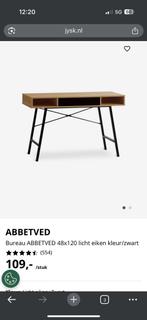 Abbetved bureau 2x, Huis en Inrichting, Bureaus, Ophalen, Zo goed als nieuw