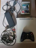 Xbox 360 met toebehoren wit, Spelcomputers en Games, Spelcomputers | Xbox 360, Met games, 360 E, Ophalen of Verzenden, Zo goed als nieuw