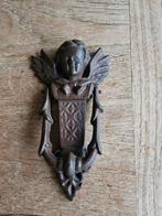 Prachtige gietijzeren deurklopper met engeltje, Ophalen of Verzenden