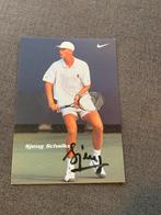 Sjeng Schalken - Gesigneerde Kaart - Tennis Verzameling, Ophalen of Verzenden, Nieuw