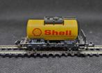 Minitrix 13541 - ketelwagen 'SHELL' (15655), Gebruikt, Gelijkstroom, Trix, Wagon