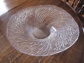 Grote Pertti Kallioinen designglas schaal Forest Finland beschikbaar voor biedingen