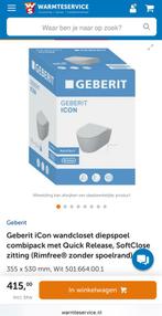 Geberit iCon wandcloset combipack nieuw, Ophalen, Nieuw