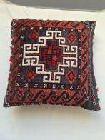 Vintage wollen Perzisch  kelim kussen 40x37, Huis en Inrichting, Woonaccessoires | Kussens, Ophalen of Verzenden, Vierkant