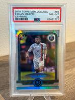 Kylian Mbappe 2019 Topps Museum UCL Sapphire #65 /75 PSA 8, Ophalen of Verzenden, Zo goed als nieuw, Plaatje