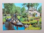Giethoorn - platbodem met koeien en melkbussen, Ophalen of Verzenden, 1960 tot 1980, Ongelopen, Overijssel