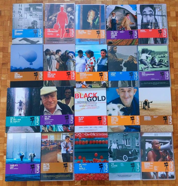 IDFA's Delicatessen • 24 stuks, Cd's en Dvd's, Dvd's | Documentaire en Educatief, Zo goed als nieuw, Ophalen of Verzenden