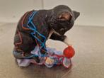Beeldje poes kat KRIELTJE van FRANCIEN KATTEN, Verzamelen, Ophalen of Verzenden, Zo goed als nieuw, Hond of Kat, Beeldje of Figuurtje