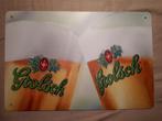 Grolsch 20x30 cm Reclamebord, Verzamelen, Biermerken, Ophalen of Verzenden, Nieuw, Reclamebord, Plaat of Schild, Grolsch