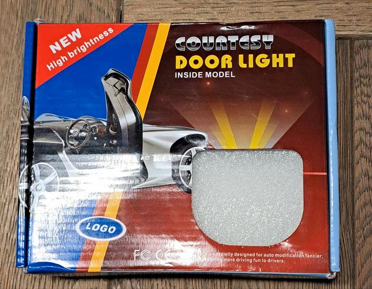 Audi Deurverlichting LED Logo Projector, Auto-onderdelen, Verlichting, Audi, Nieuw, Ophalen of Verzenden