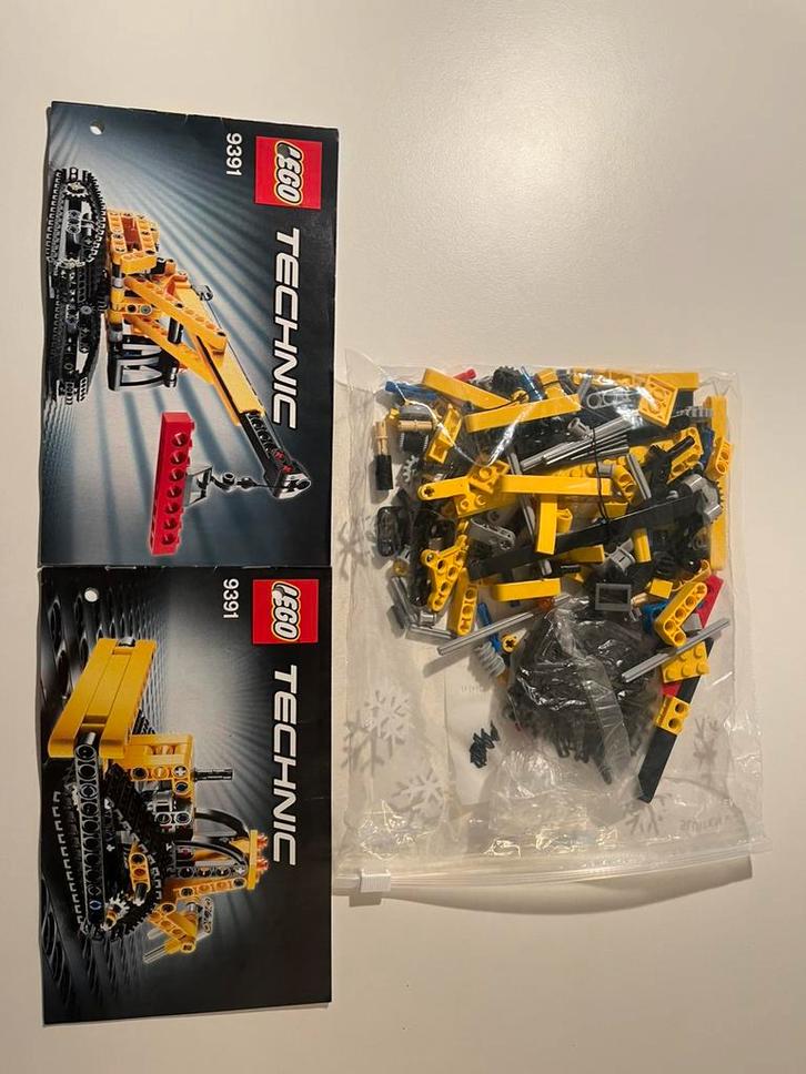 Lego Technic set 9391, Kinderen en Baby's, Speelgoed | Duplo en Lego, Zo goed als nieuw, Lego, Complete set, Ophalen of Verzenden