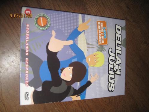 Delilah & Julius dubbeldvd, Cd's en Dvd's, Dvd's | Tekenfilms en Animatie, Zo goed als nieuw, Amerikaans, Tekenfilm, Vanaf 6 jaar