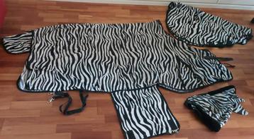 Vliegendeken zebra, maat 145, Waldhausen, geheel compleet beschikbaar voor biedingen