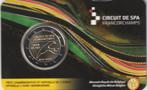 Euromunt Belgie Circuit Spa-Francorchamps Coincard FR, Ophalen of Verzenden, België, 2 euro, Losse munt
