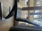 ROLF BENZ eetkamerstoelen 4 stuks., Huis en Inrichting, Ophalen, Gebruikt, Zwart, Metaal