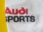 Nieuw  Audi Sport Polo  met witte kleur maat  L