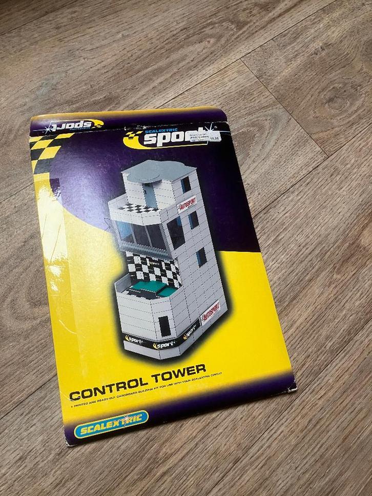 Scalextric Control Tower nieuw en ongebouwd, Kinderen en Baby's, Speelgoed | Racebanen, Nieuw, Racebaan, Handmatig, Overige merken