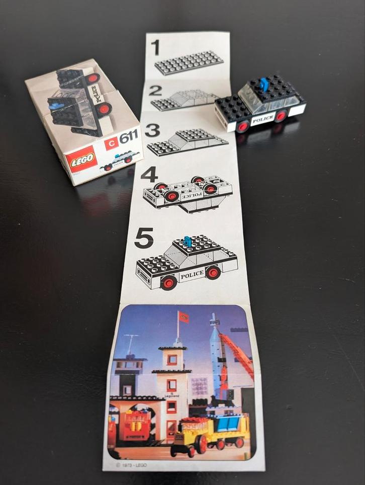LEGO set 611, Kinderen en Baby's, Speelgoed | Duplo en Lego, Gebruikt, Lego, Complete set, Ophalen