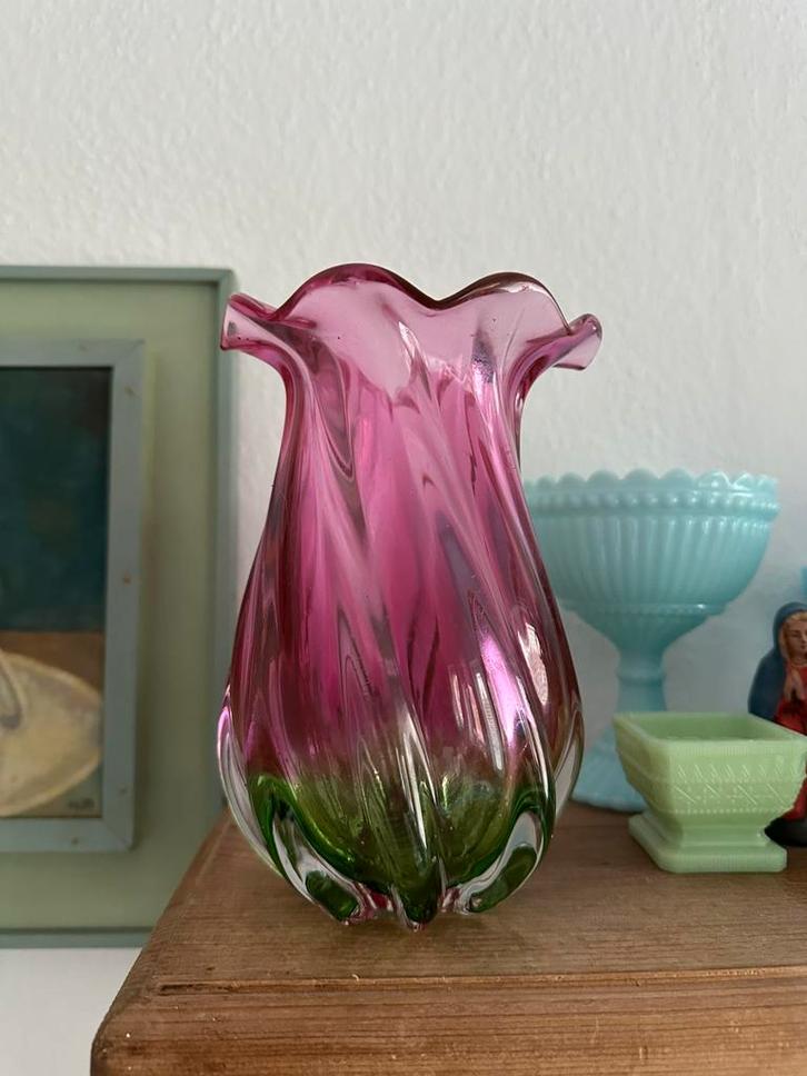 Kristallen vaas, Antiek en Kunst, Antiek | Vazen, Ophalen