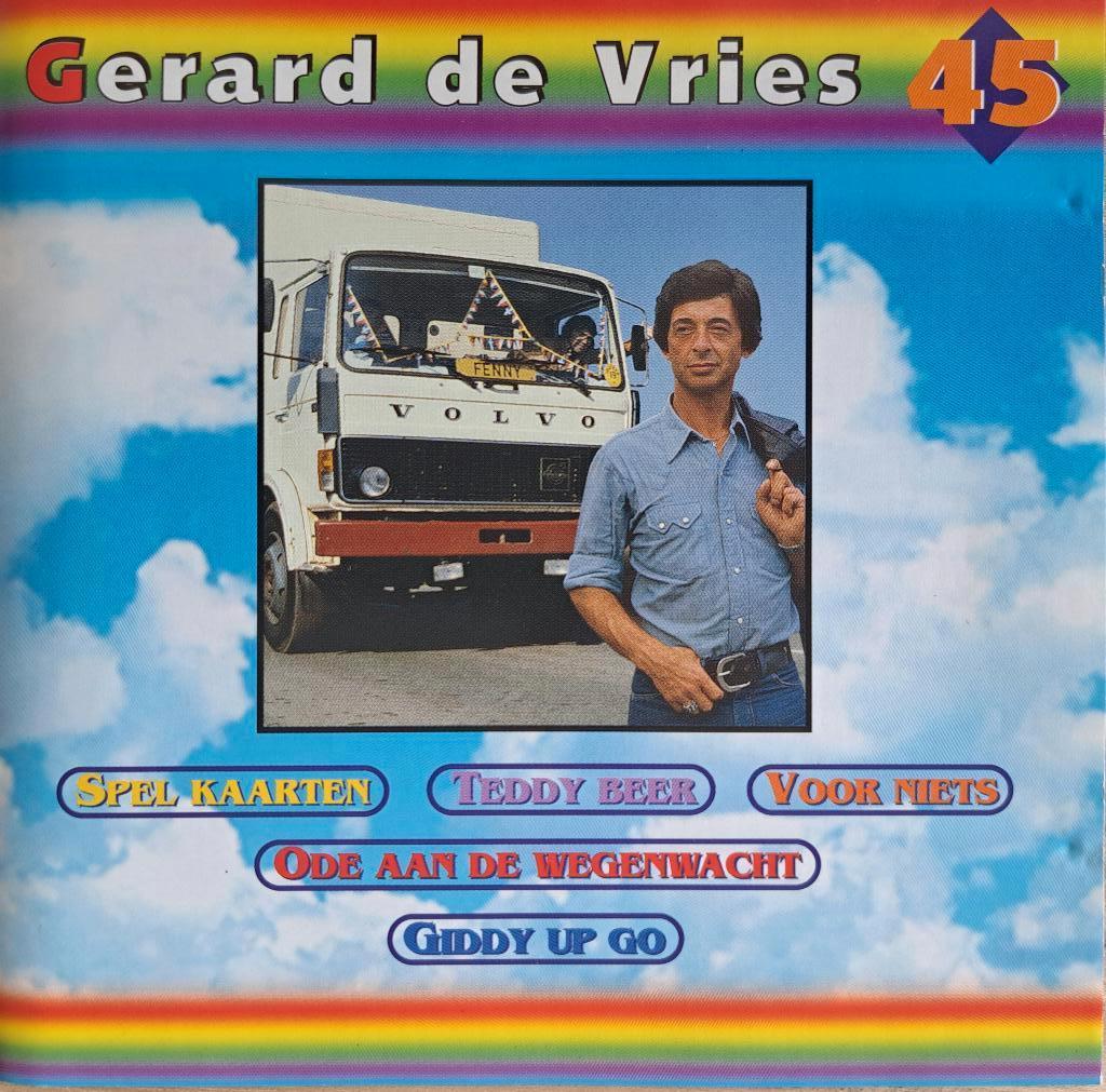cd Gerard de Vries - Gerard de Vries, Cd's en Dvd's, Cd's | Nederlandstalig, Ophalen of Verzenden, Zo goed als nieuw, Levenslied of Smartlap