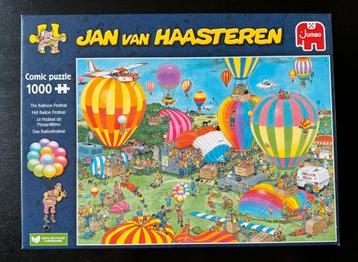 Nieuw | Jan van Haasteren Het Ballon Festival | 1000 stukjes beschikbaar voor biedingen