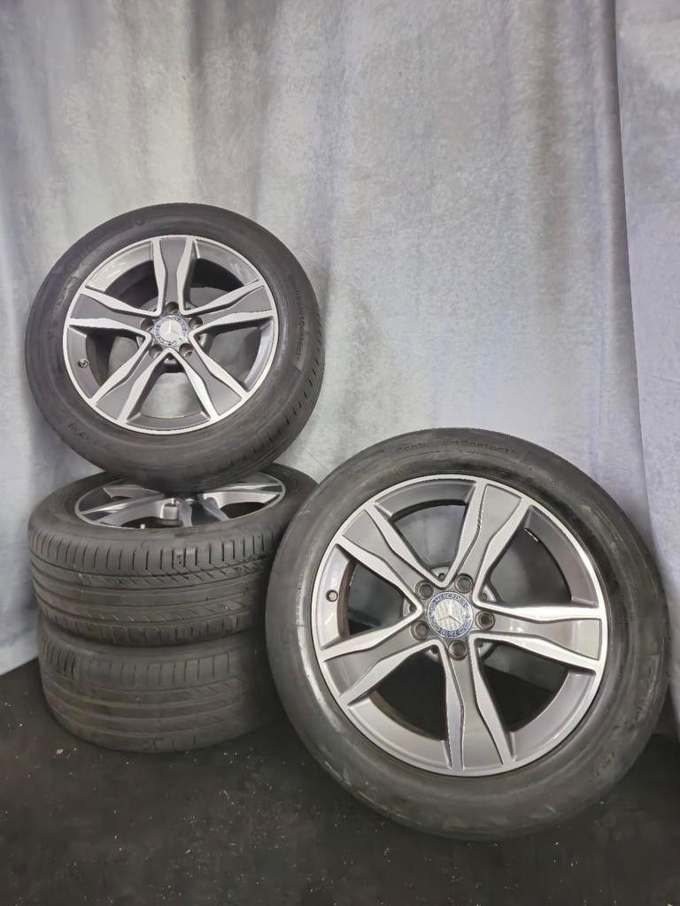 Mercedes velgen 17 inch 5x112, Auto-onderdelen, Banden en Velgen, Banden en Velgen, Zomerbanden, 17 inch, 225 mm, Personenwagen