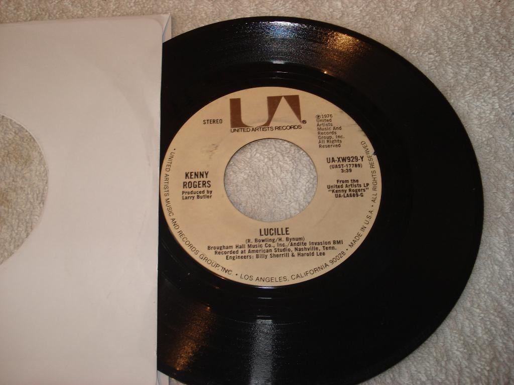 Kenny Rogers    Lucille    Usa     Orgineel, Ophalen of Verzenden, Zo goed als nieuw, Country en Western