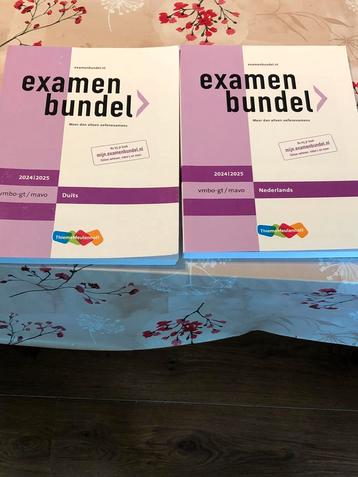 Examenbundels 2024/2025 Duits en nederlands vmbo-gt/mavo beschikbaar voor biedingen