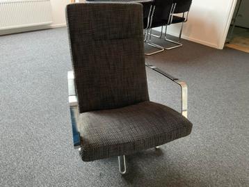 Draaifauteuil zwart/grijs beschikbaar voor biedingen