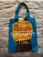 Eleanor Oliphant canvas bag, Ophalen of Verzenden, Gebruikt, Blauw, Overige merken