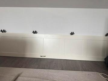 2 kastdeuren (Ikea pax) + 4 planken 50cm - afbeelding 2