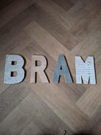 Houten letters BRAM, Ophalen of Verzenden, Nieuw