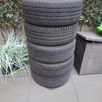 5x 205/55 R16 banden + 4 velgen met wieldoppen, Ophalen of Verzenden