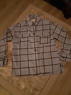Geruite blauw flanel blouse maat s, Ophalen, Zo goed als nieuw, Maat 36 (S), Blauw