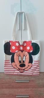 Disney Minnie Mouse Shopper Linnen Tas, Ophalen of Verzenden, Zo goed als nieuw, Wit, Shopper