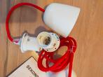 Sekond Hanglamp met rode snoer, Ophalen, Kunststof, Ikea stijl, Nieuw