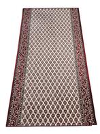 Vintage Perzisch wol vloerkleed Konia Mir red crème 92x165cm, Persian Perzisch vintage oosters hype, Crème, Zo goed als nieuw