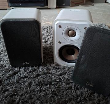 2x Polk ES10 Boekenplank Speakers beschikbaar voor biedingen