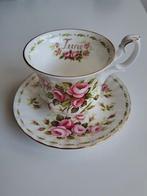 Royal Albert kop en schotel June, Antiek en Kunst, Ophalen