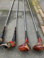 Vier antieke houten driver golfclubs slazenger 2,3,4,5, Ophalen, Gebruikt, Club, Overige merken