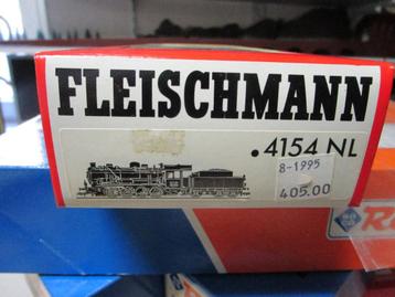 Fleischmann 4154   NS stoomlok 4105 in nieuwstaat en OVP. beschikbaar voor biedingen