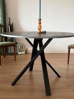 Ronde eettafel Mariedamm Ikea donkergrijs, Huis en Inrichting, Tafels | Eettafels, Ophalen, Gebruikt, 100 tot 150 cm, Rond