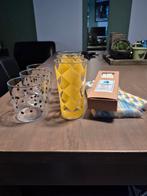 Fanta Glazen & Waterglazen met Rietjes - Nieuw, Ophalen of Verzenden, Nieuw