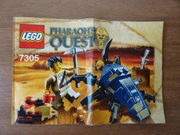 Lego Pharaoh Quest 7305 Aanval van de scarabee beschikbaar voor biedingen