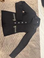 Wedstrijdjasje 128 getailleerd, Dieren en Toebehoren, Paardrijkleding, Ophalen of Verzenden, Zo goed als nieuw, Dressuur, Bovenkleding