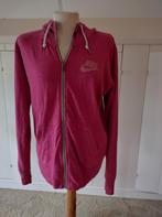 Nike trainings jack sportjack roze L, Nike, Ophalen of Verzenden, Zo goed als nieuw, Roze